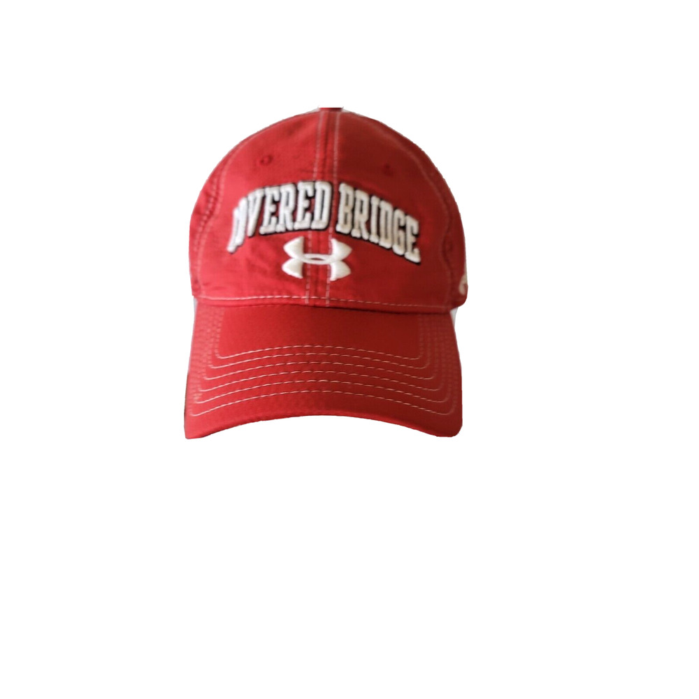 Under Armour Heat Gear Covered Bridge Adjustable Hat Red